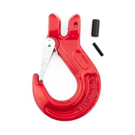 Hák řetězový s čepem a pojistkou Tr.80